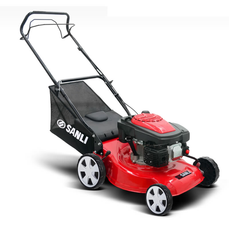 Sanli benzines önjáró fűnyíró 140ccm, 46 cm vágószélesség